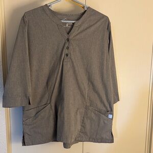 Gray Women's Tunic Top